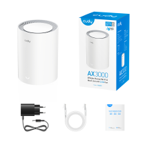 Router Mesh M3000 Wi-Fi 6 AX3000 2.5G blanco