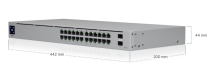 Ubiquiti UniFi USW-24-POE Switch 24 Puertos Gigabit con 16 PoE+ y 2 SFP