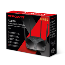 Mercusys MR80X Router AX3000 Wi-Fi 6 de Doble Banda Gigabit