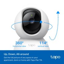 CAMARA VIGILANCIA TP-LINK TAPO C210 V3 360° WIFI 2K 3mp 2304x1296