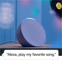 AMAZON ECHO POP 1GEN PARLANTE INTELIGENTE ALEXA WIFI BLUETOOH COLOR NEGRO