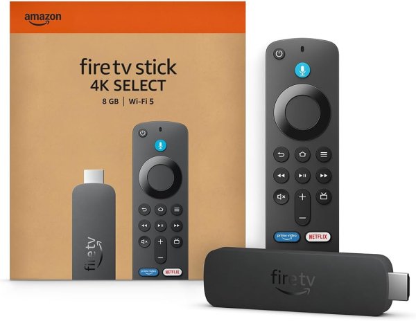 AMAZON FIRE TV STICK 4K ALEXA VOICE CONTROL TV 3GEN